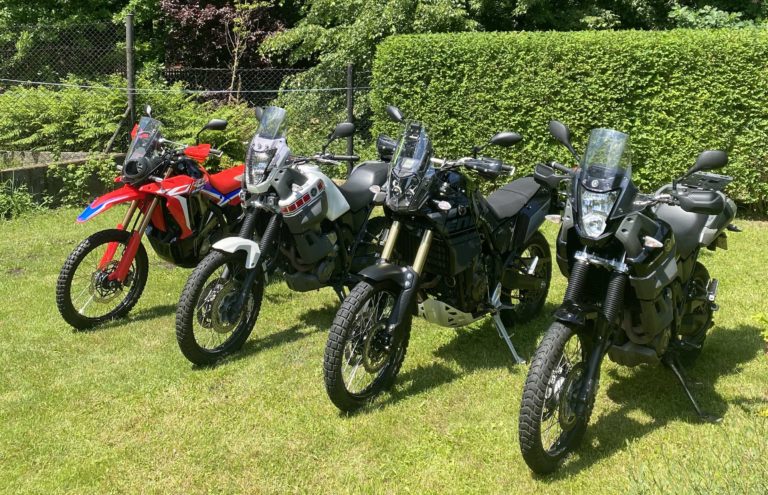 Why we own 4 ADV motorbikes now?