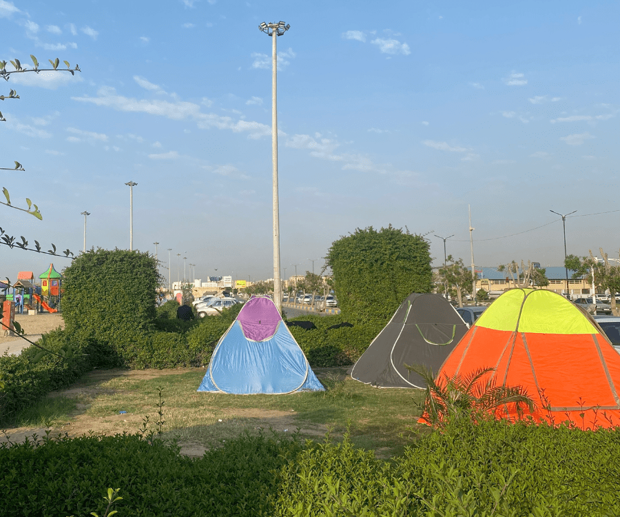 Iranian picnic tents