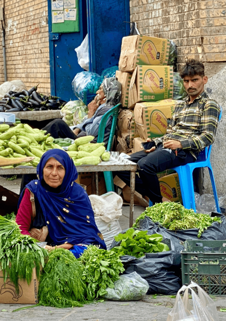 Old bazaar in Bandar Abbas