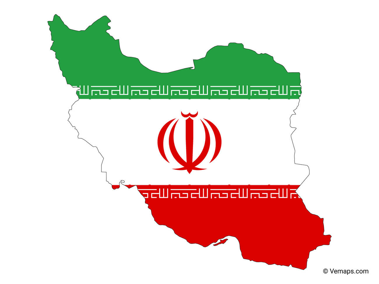 Iran Mapa 