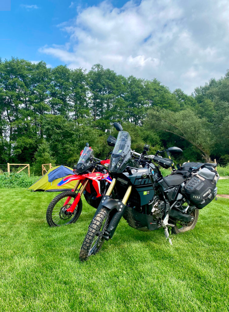Nowe motocykle i test pierwszego campingu