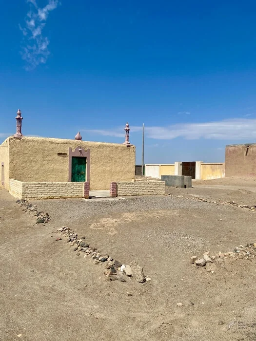 A small mosque in the village