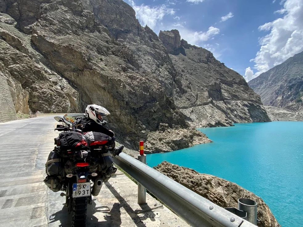 One can look at Attabad Lake for hours