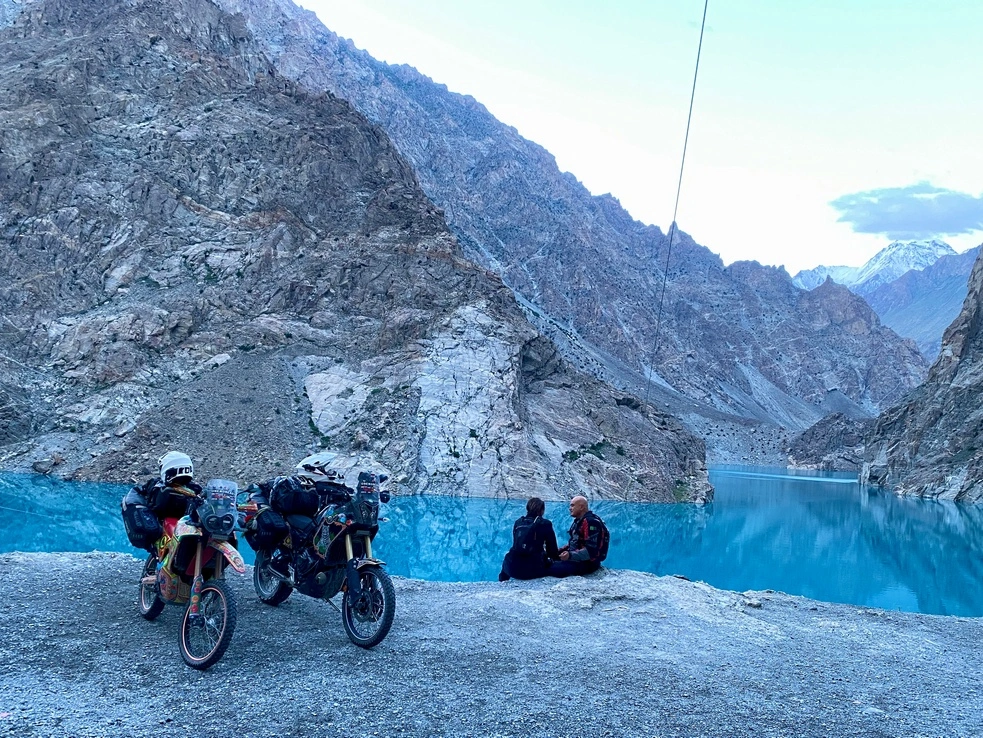 Atabad Lake- perfect spot for couple photo session