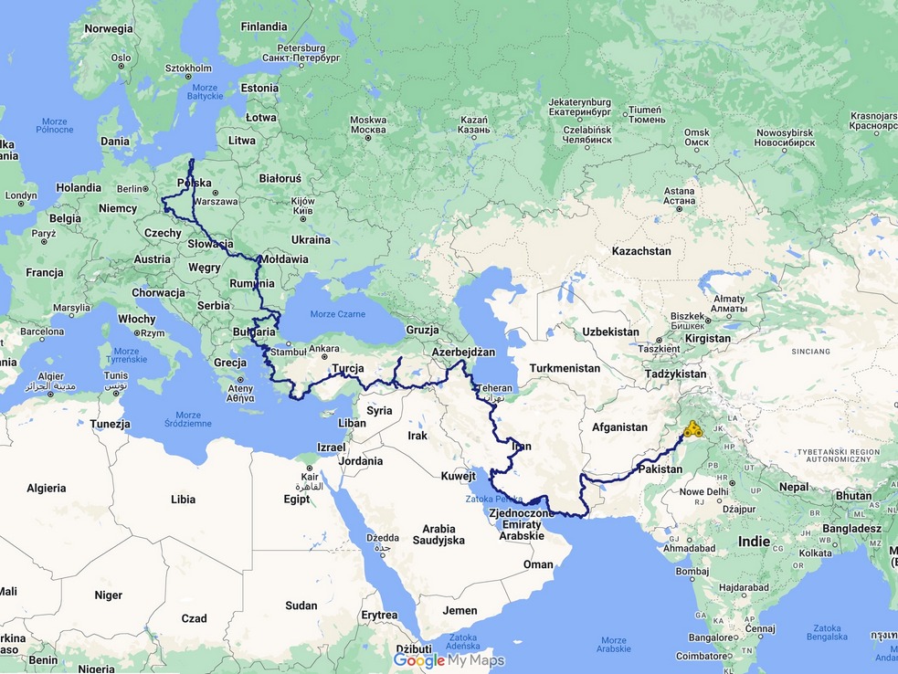 Overland long distance travel is not a rational vagabond - it took us 7 months to complete this route.