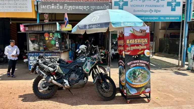 Parked One More ADV motorcycles